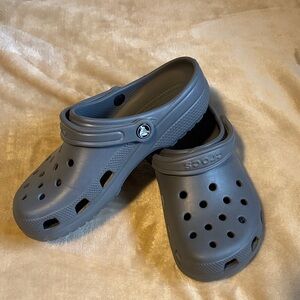 CROCS Slate Gray Ventilated Clogs